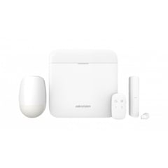 HIKVISION - KIT ALARMA WIFI 48 ZONAS. INCLUYE PANEL, PIR, MAGNETICO Y PULSADOR HK-DS-PWA48-KIT-WB