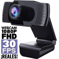 PREMIUM - Webcam 1080p FHD 30 FPS REALES Cámara Web GRAN CALIDAD