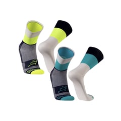 SILVERA NANOTECH - Medias deportivas compresion running ciclismo