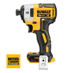 DEWALT - Atornillador de Impacto Inalámbrico 1/4'' 20V DCF887B