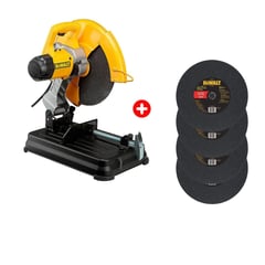 DEWALT - Tronzadora de Metal 14'' 2300W + 4 Discos D28730-K4