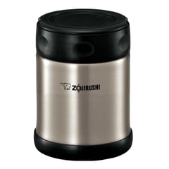 ZOJIRUSHI - Termo lonchera 1 división 350ml color Acero sw-eae