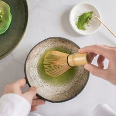 LIMA CON CAFEINA - Chansen para Matcha - Batidor de Bambú Natural Chasen