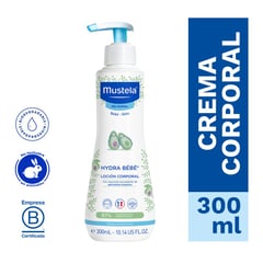 MUSTELA - Hydrabebe Cuerpo 300 ml