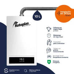 ROTOPLAS - Terma a Gas Confort Max 10L GLP