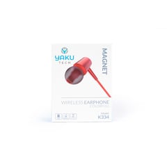 YAKUTECH - Audífonos Bluetooth K334 Yaku Tech Rojo