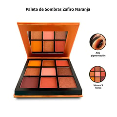 SASARU - Paleta de Sombras Zafiro Naranja