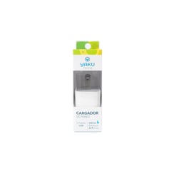 YAKUTECH - Cargador para Pared Yaku Tech USB A - Blanco