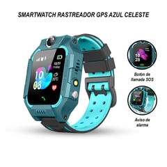 SASARU - Smartwatch Infantil con Rastreador Gps Azul Celeste