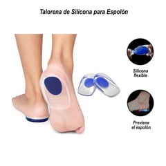 SASARU - Talonera de Silicona Gel para Espolón