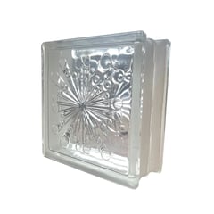 SEVES GLASS BLOCK - Block de vidrio Meteoro 19x19 cm