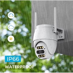 CAMARAO - Camara Seguridad Ip66 Vigilancia Wifi Smart Exterior Audio