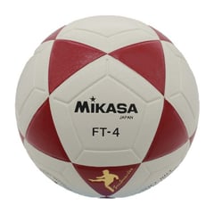 MIKASA - PELOTA PARA FUTBOL DE CUERO SINTETICO FT 4