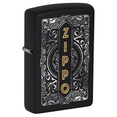 ZIPPO - Encendedor Original Dorado y Negro Original