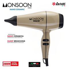 CERIOTTI - Secadora profesional Italiana MONSOON 3400 2000w Cap