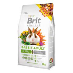 GENERICO - Comida para Conejo Adulto Brit Animals Natural 3kg