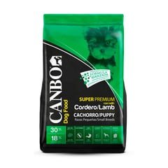 CANBO - Comida para Cachorro Raza Pequeña Premium Cordero 7Kg