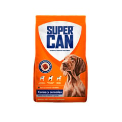 SUPERCAN - Comida Perros 25kg Supercan Adulto Mediano y Grandes Carne