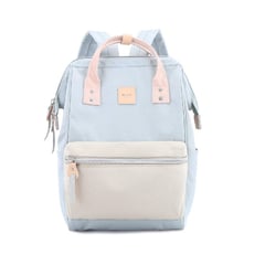 HIMAWARI - - Mochila escolar o de viaje porta Laptop H1881-2 Celeste y Gris