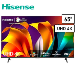 HISENSE - Televisor 65” Ultra HD 4K Smart TV Google TV 65A6NA con Alexa