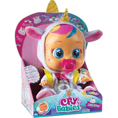 CRY BABIES - Muñecas unicornio lloran de verdad imc toys - dreamy