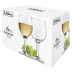 LIBBEY - Set Copas Vino Blanco Arbor 414 ml x 6
