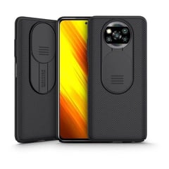 Case camshield para xiaomi poco x3 nfc - negro