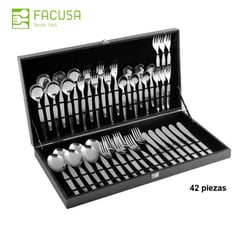 FACUSA - Set de Cubiertos de 42 piezas