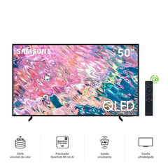 Televisor QLED 50 Ultra 4k UHD SmarTV QN50Q60BAGXPE Negro