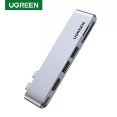 UGREEN - Adaptador HUB 6 en 2 para Macbook PRO o Air