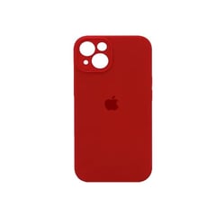 GENERICO - Silicone Case Con P/Cámara Iphone 13 - Rojo