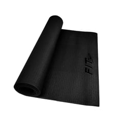 FIT PLUS - Colchoneta Yoga Mat Antidezlizante De 3mm Negro