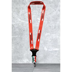 GENERICO - Llavero Ferrari Scuderia Lanyard Cinta de Llaves Pita Rojo