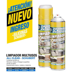 SCHUBERT - Limpiador Multiuso Espuma 650ml