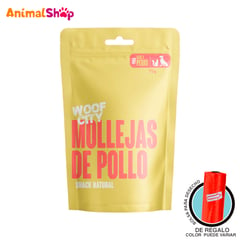 WOOF CITY - Snack Para Mascota Mollejas De Pollo 75 Gr