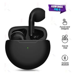 TEKHOME IMPORTACIONES - Audífonos Bluetooth Pro 6 Genéricos Negro