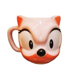 GENERICO - TAZA MUG 3D SONIC - AMY 450ML