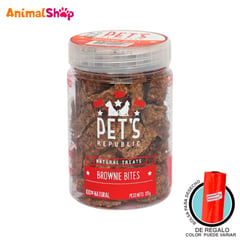 PETS REPUBLIC - Snack Para Mascota Brownie Bites 133 Gr