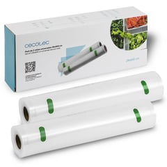 CECOTEC - Pack De 2 Rollos Para Envasadora Al Vacío.