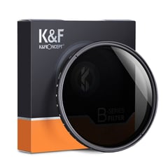 K&F CONCEPT - Filtro 55mm Densidad Neutra ND2-400 de 8 Pasos Variable –