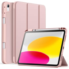 GENERICO - Funda Case Para iPad 10ma Gen 10.9 (2022) Con Porta Pencil - ROSA