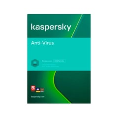 KASPERSKY - Antivirus 1pc Licencia 1 Año, Blister