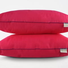 ARLIN TEXTIL - Pack de Almohada Nuth Color Fucsia Estándar