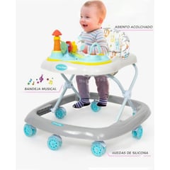 BABY HAPPY - Andador para Bebe Musical Azul Arbolito