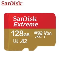 SANDISK - Tarjeta de memoria micro sd extreme 128 gb 190 Mb/s