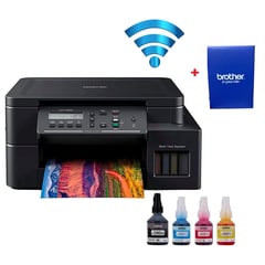 BROTHER - Impresora DCP-T520W Multifuncional Wifi Tinta Continua