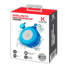 KUZLER - PARLANTE BT WATERPROOF IPX4 AZUL