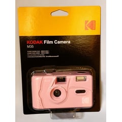 KODAK - Cámara Fotográfica de película ROSADA reutilizable, flash integrado