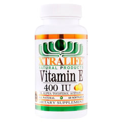 XTRALIFE NATURAL PRODUCTS - Vitamina E Xtralife - 60 Softgels