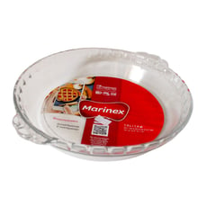 MARINEX - Fuente Molde Refractorio Pyrex para Hornear Vidrio Templado 1600 gr